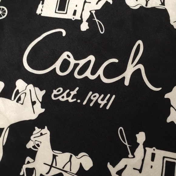 Vintage Coach scarf - Picture 2 of 4